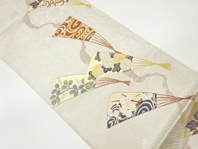 JAPANESE FUKURO OBI / WOVEN STREAM